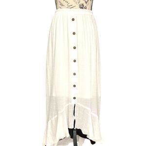 AGB High-Low Boho Flowy Skirt in Size Medium